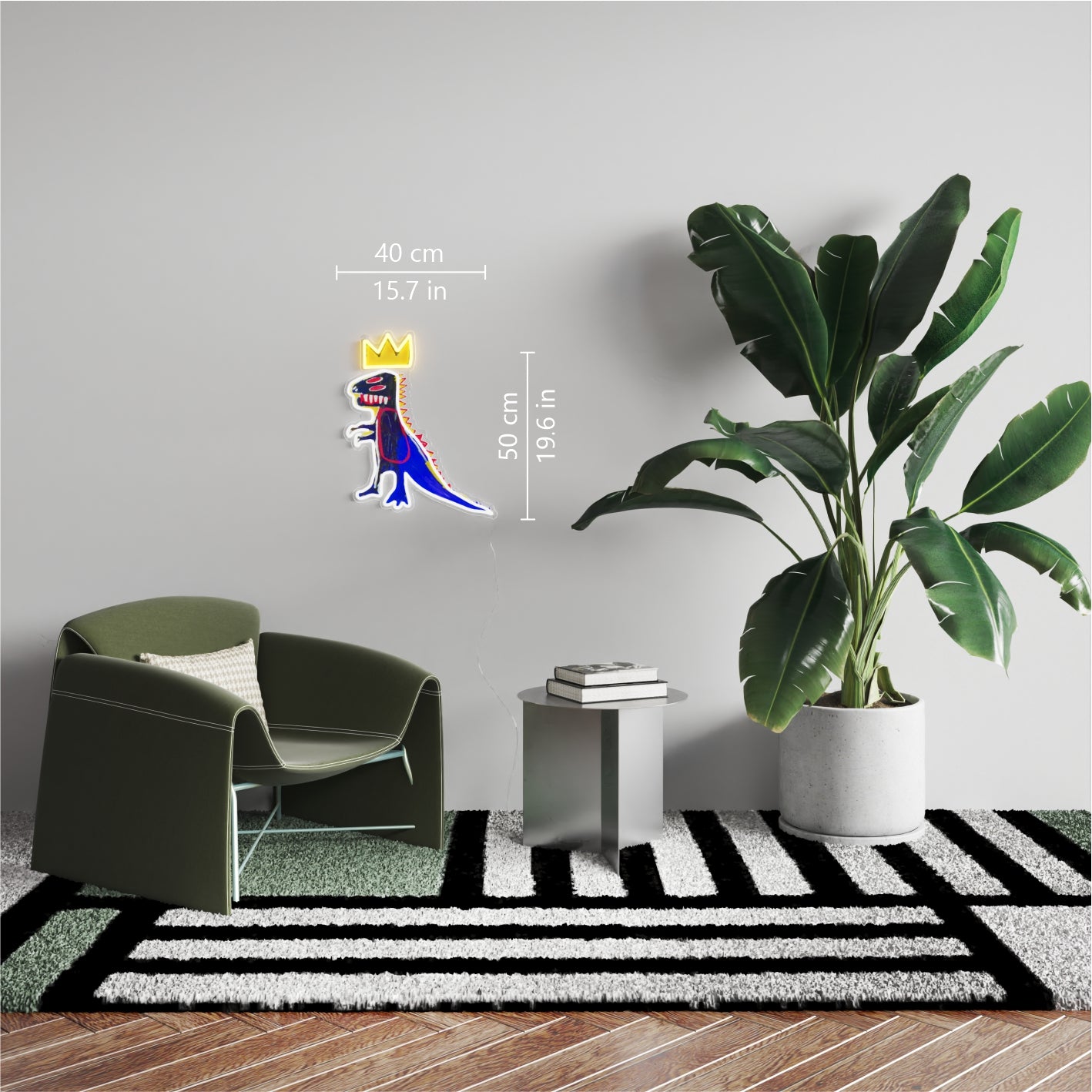 PEZ Dispenser YP x Jean Michel Basquiat, neon led sign